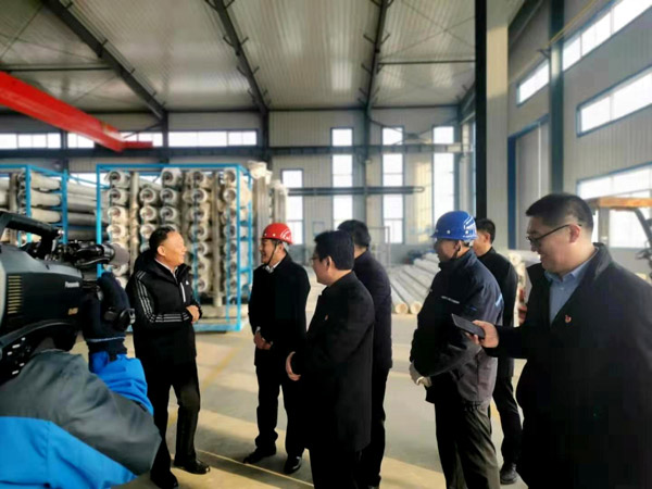 北票市委書記張秀軍走進一諾環境產業園，踐行&ldquo;不忘初心、牢記使命&rdquo;主題教育